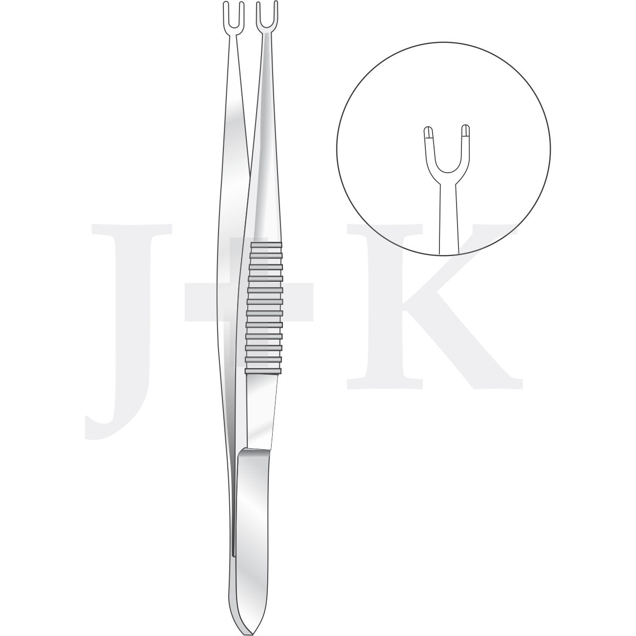 Micro Pince Ophtalmique E3 3055 3056 J K Chirurgische Instrumente