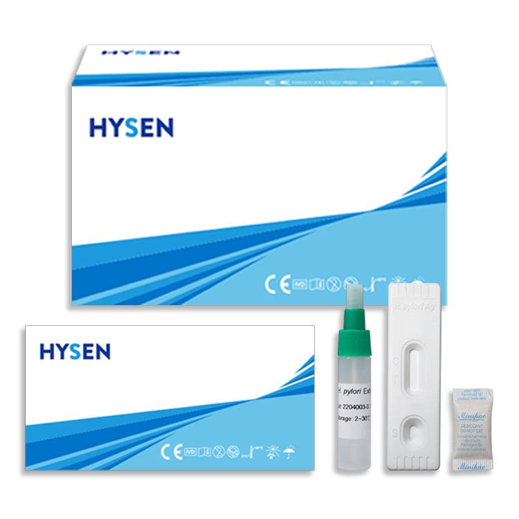 Test Rapide Infection H Pylori Ag Hysen Hangzhou Biotech Pour