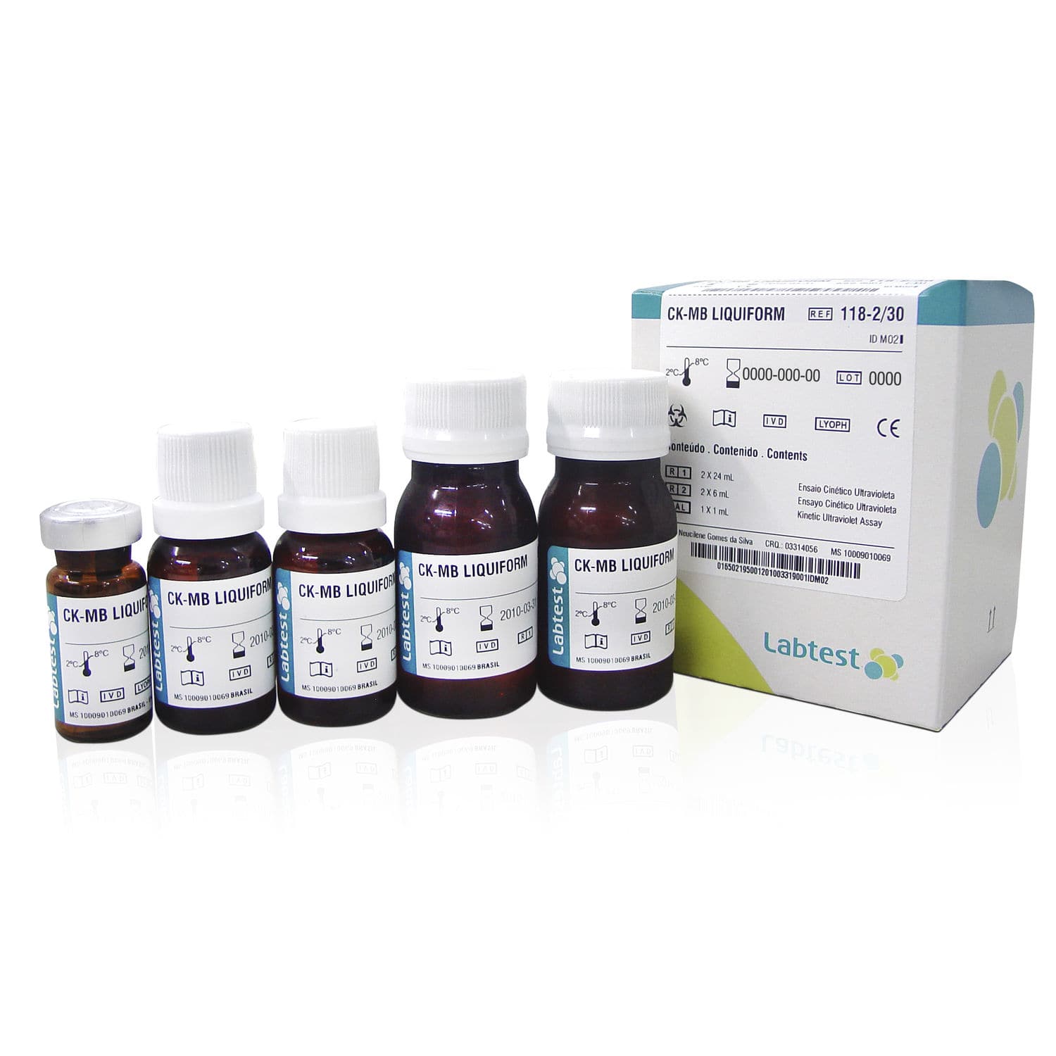 Kit de réactifs en solution 118 Labtest Diagnostica d