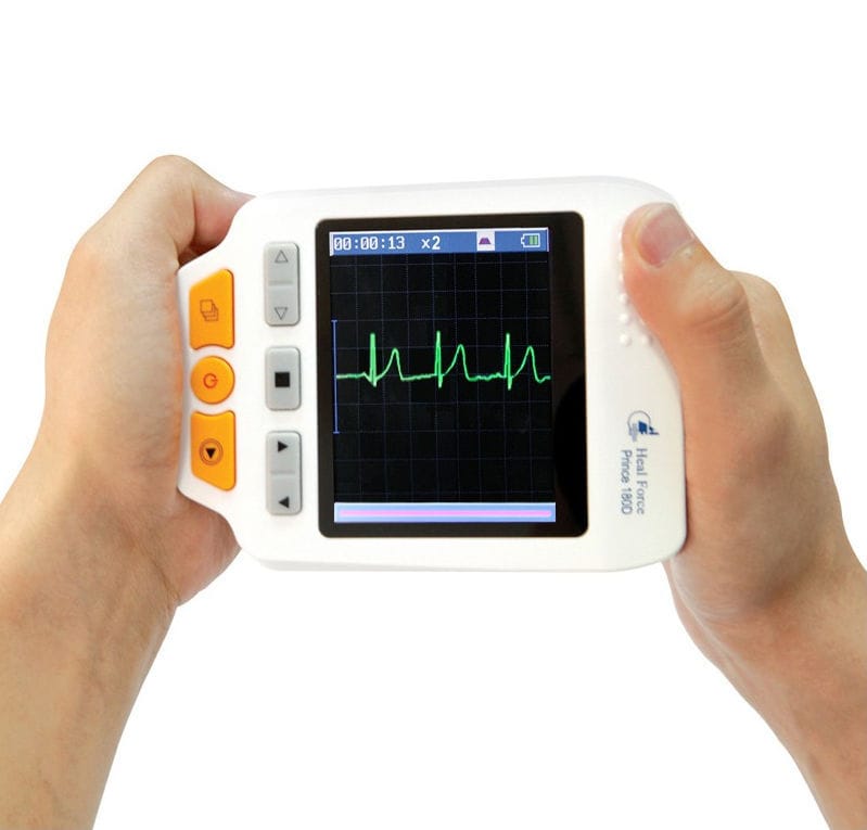 Moniteur Patient Ecg Prince D Heal Force Clinique Portatif