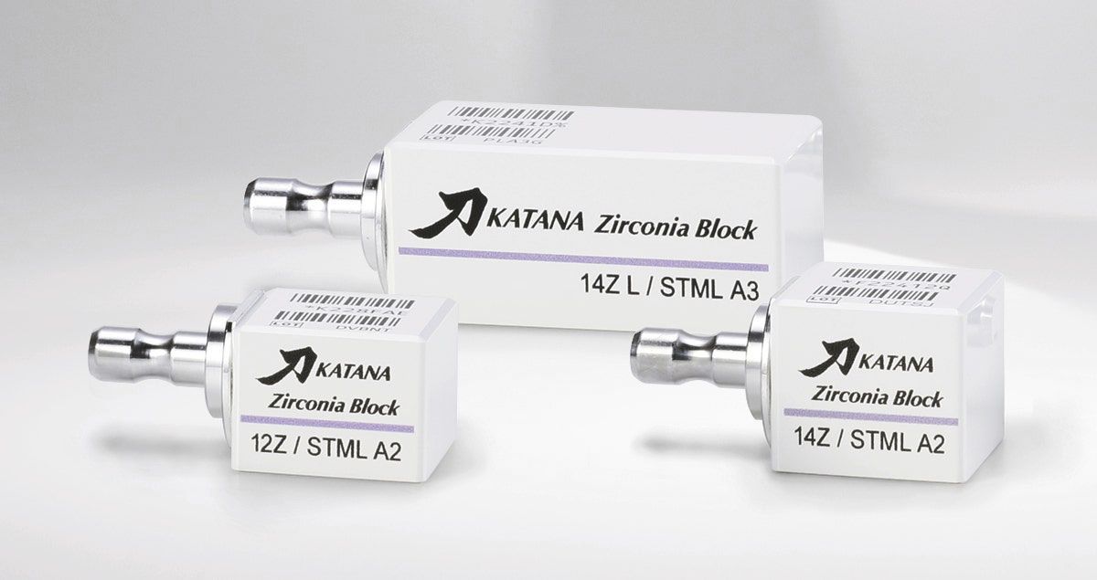 Matériau dentaire en zircone KATANA ZIRCONIA BLOCK Kuraray