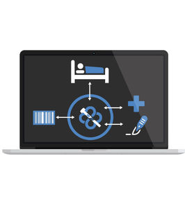 logiciel avec système de suivi / de planification / de reporting / de gestion de données patient