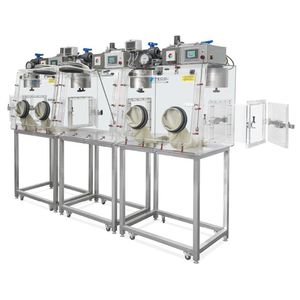 isolateur de type boîte à gants / classe III / pour la recherche scientifique / pour l'industrie pharmaceutique