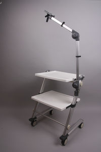 chariot de transport / de stockage / pour dispositifs médicaux / 2 étagères