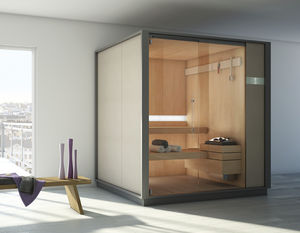 sauna cabine / à pierres à sauna