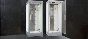 douche d'hydromassage type cabine / avec lampes de chromathérapie