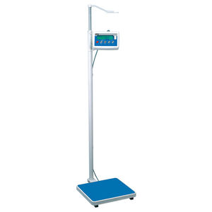 pèse-personnes électroniques / domestiques / pour fitness / avec afficheur LCD