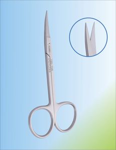 ciseaux de dissection / dentaires / de suture / Iris