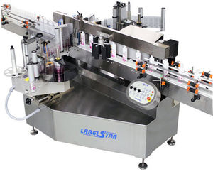machine d'étiquetage de bouteilles / en ligne / à pression