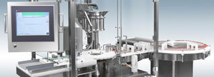 machine de scellage pour l'industrie pharmaceutique / automatique / au sol