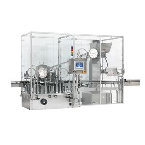 système d'encapsulation pour flacon / pour l'industrie pharmaceutique / rotatif / sur pied