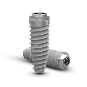 implant dentaire conique / en titane / hexagone externe