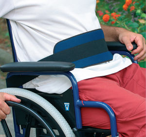 sangle de fixation pour fauteuil roulant / pour chaise garde-robe / abdominale