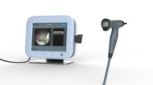 otoscope vidéo / avec moniteur vidéo intégré / avec imagerie OCT / pédiatrique