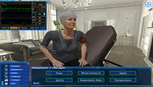 simulateur en réalité virtuelle / de formation / basé sur le web