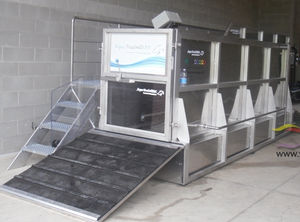 tapis roulant vétérinaire immergé / pour chevaux
