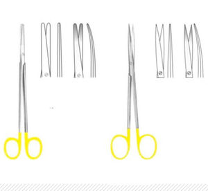 ciseaux dentaires / de chirurgie / de Metzenbaum / humain