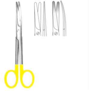 ciseaux dentaires / de chirurgie / de Mayo / humain