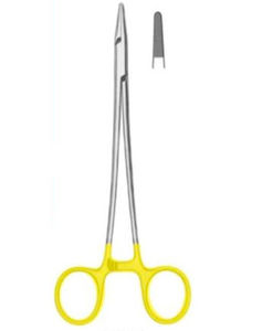 porte-aiguille chirurgical / de Crile-Wood / en carbure de tungstène