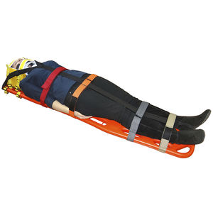planche dorsale en plastique / avec immobilisateur de tête