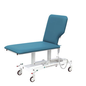 divan d'examen cardiologique / électrique / sur roulettes / avec dossier réglable