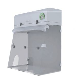 cabine de laboratoire / d'échappement / de paillasse / à flux laminaire