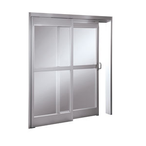 porte coulissante / télescopique / de soins intensifs / pour bloc opératoire
