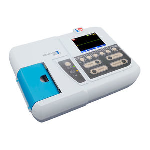 électrocardiographe 3 canaux / numérique / avec imprimante / avec écran