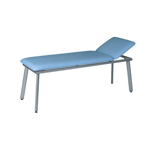 table d'examen manuelle / à hauteur fixe / 2 sections