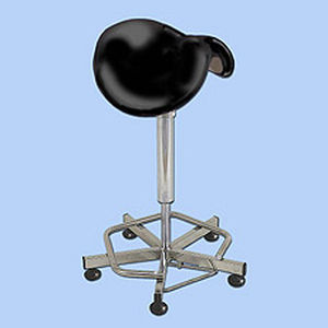 tabouret pour cabinet médical / chirurgical / à hauteur variable / en forme de selle