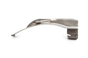 lame de laryngoscope Macintosh / en inox / à fibre optique