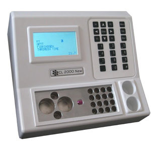analyseur de coagulation semi-automatique / vétérinaire / 2 canaux