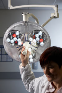 scialytique modulaire / à LED / avec panneau de contrôle