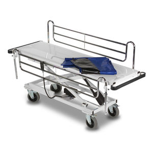 chariot de dissimulation / pour cercueils / à hauteur variable / électrique