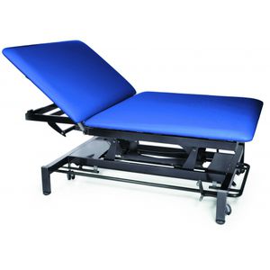 table de Bobath électrique / sur roulettes / à hauteur réglable / 2 sections
