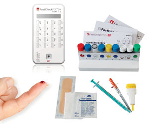 test de diagnostic rapide sIgE / pour allergies / de sang