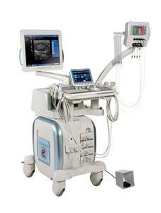 système d'ablation laser pour traitement des nodules thyroïdiens / guidé par ultrasons