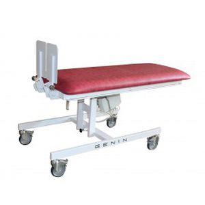 table de verticalisation 1 plan / électrique / sur roulettes / pédiatrique