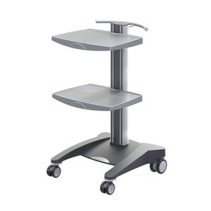 chariot multifonction / pour appareil / pour matériel médical / 2 plateaux
