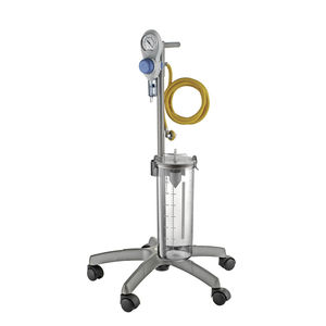 aspirateur chirurgical pneumatique / sur roulettes / sur prise de vide