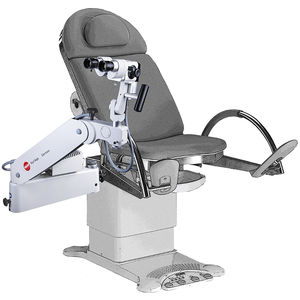 colposcope binoculaire / monté sur fauteuil d'examen gynécologique