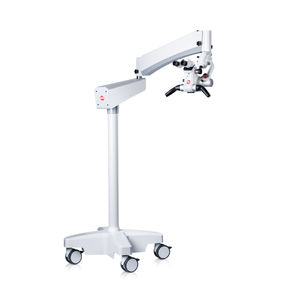 microscope de chirurgie dentaire / microscope de consultation dentaire / sur roulettes