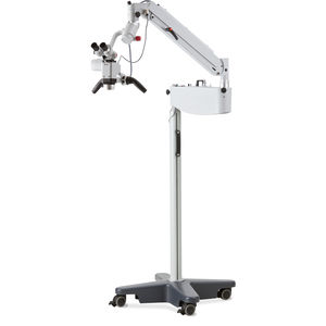 microscope de chirurgie dentaire / microscope de consultation dentaire / sur roulettes