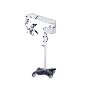microscope de chirurgie ORL / sur roulettes