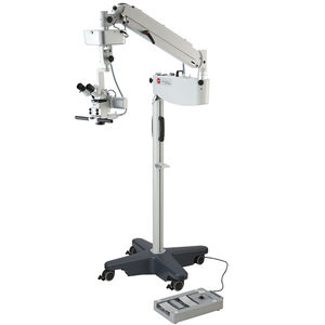 microscope de chirurgie ophtalmique / sur roulettes