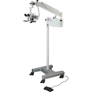 microscope de chirurgie ophtalmique / sur roulettes