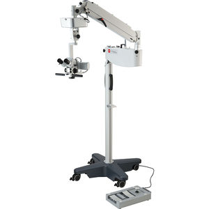 microscope de chirurgie ophtalmique / sur roulettes