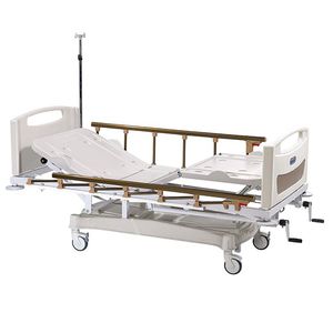 lit d'hôpital / manuel / Trendelenburg / sur roulettes