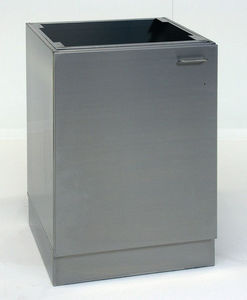 armoire de stockage / de laboratoire / en acier inoxydable