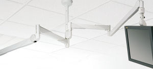 bras porte-moniteur plafonnier / médical